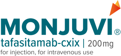 Logo for MONJUVI(registered trademark) (tafasitamab-cxix) 200mg - for injection, for intravenous use