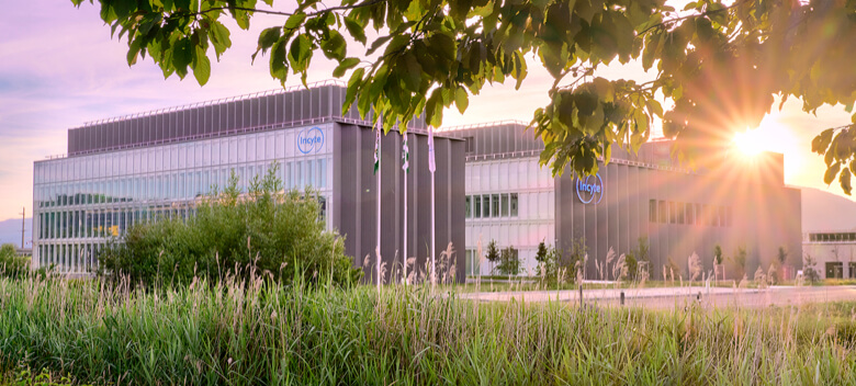 Incyte BioPlant facility in Yverdon-les-Bains, Switzerland